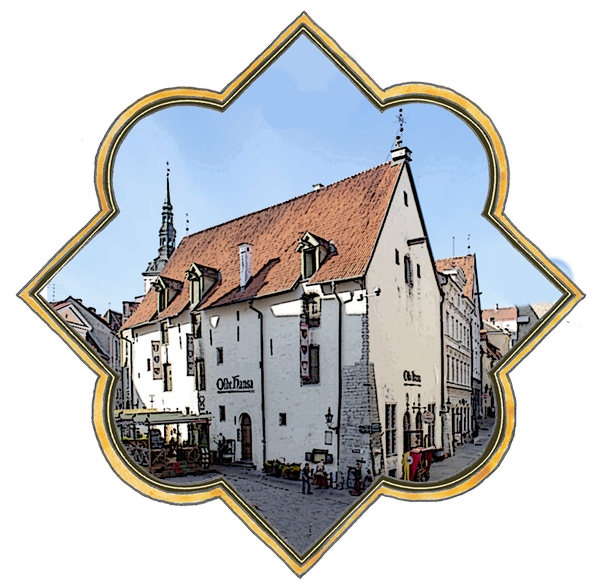 Olde Hansa restaurant in Rich Merchants House at the heart of Tallinn's Old Town